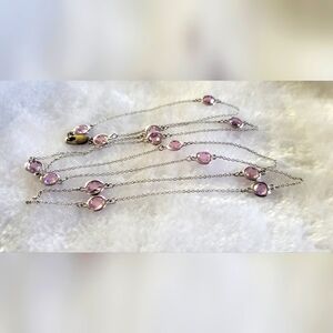 Vtg. Dainty Chain Long Necklace